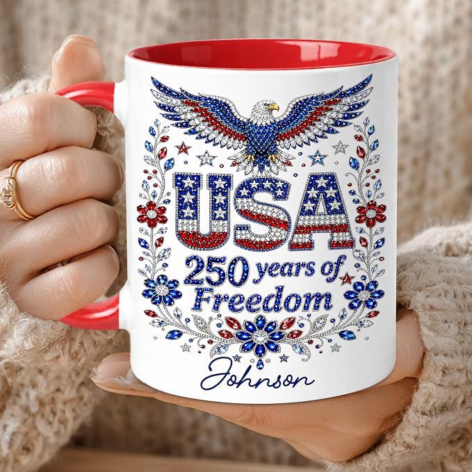 American Style Commemorative Ceramic Mug 301-400ml Cartoon Coffee Tea Cup Home Office Daily Drinking Cup